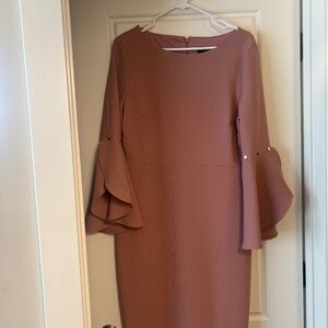 Mauve ivanka Trump dress size 12